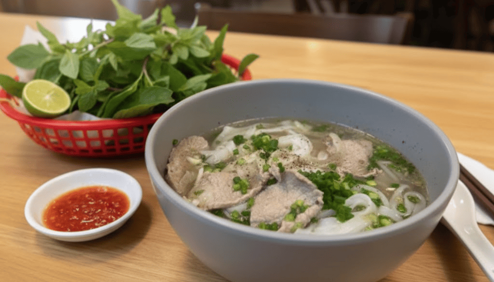 Jamilah is a restaurant famous for its beef noodle soup version and local Vietnamese drinking